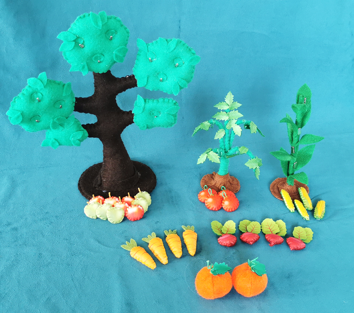 Felt Farm Play mat Set