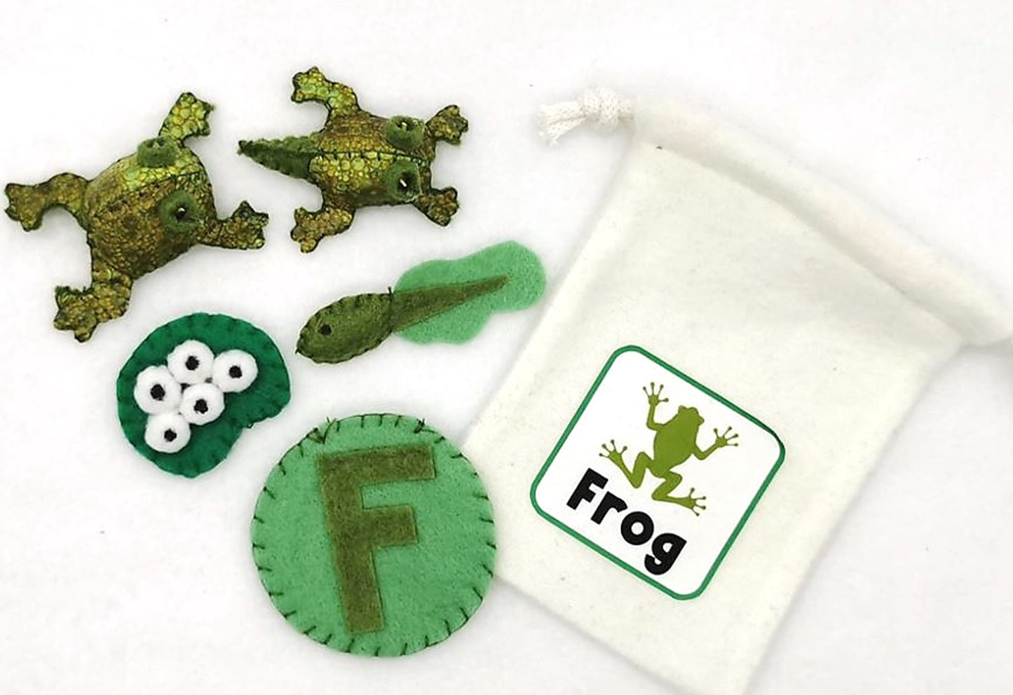 Felt Life Cycles 58-Piece Set