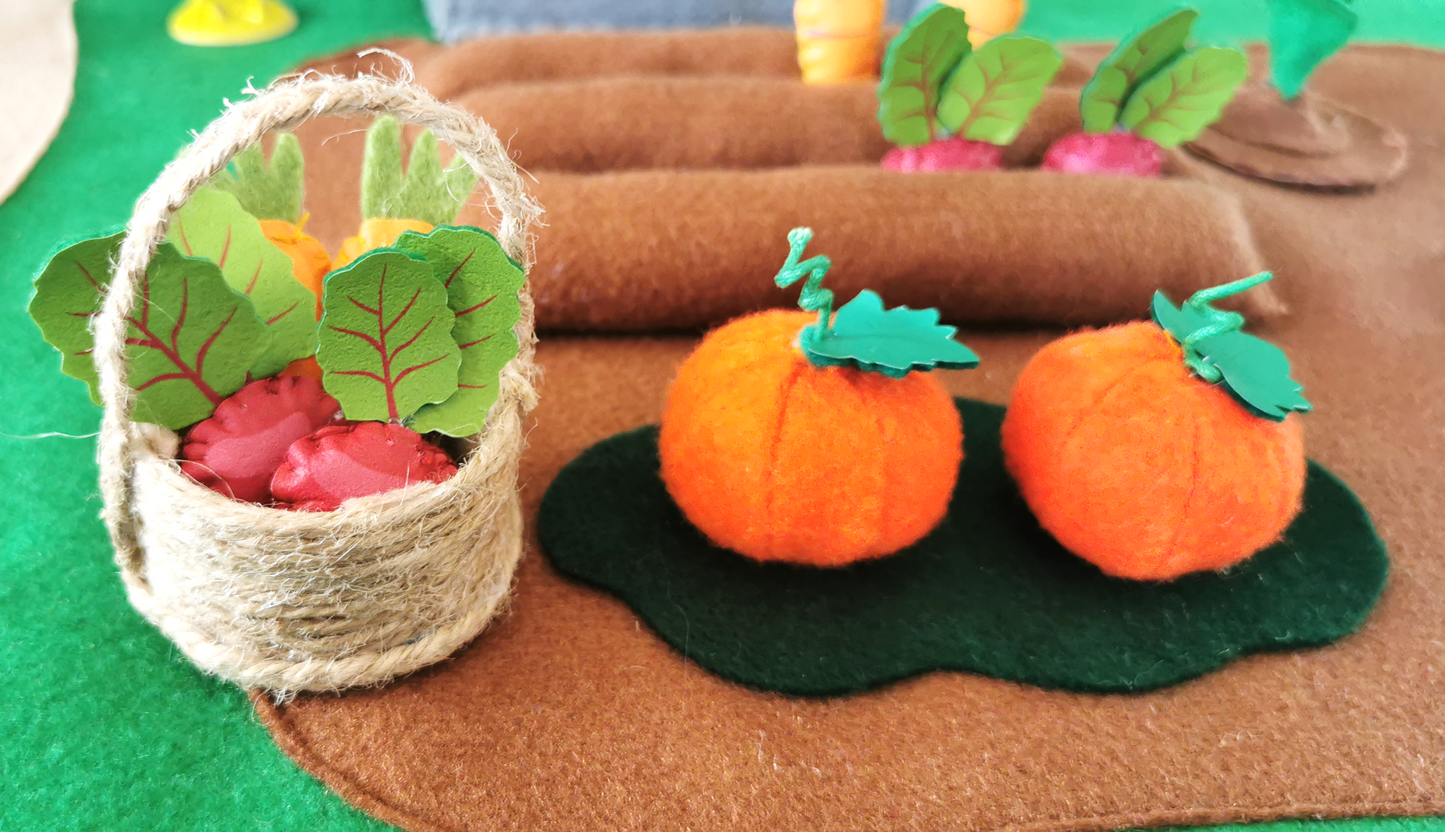 Felt Farm Play mat Set