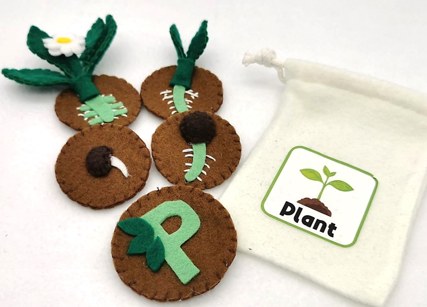 Felt Life Cycles 58-Piece Set