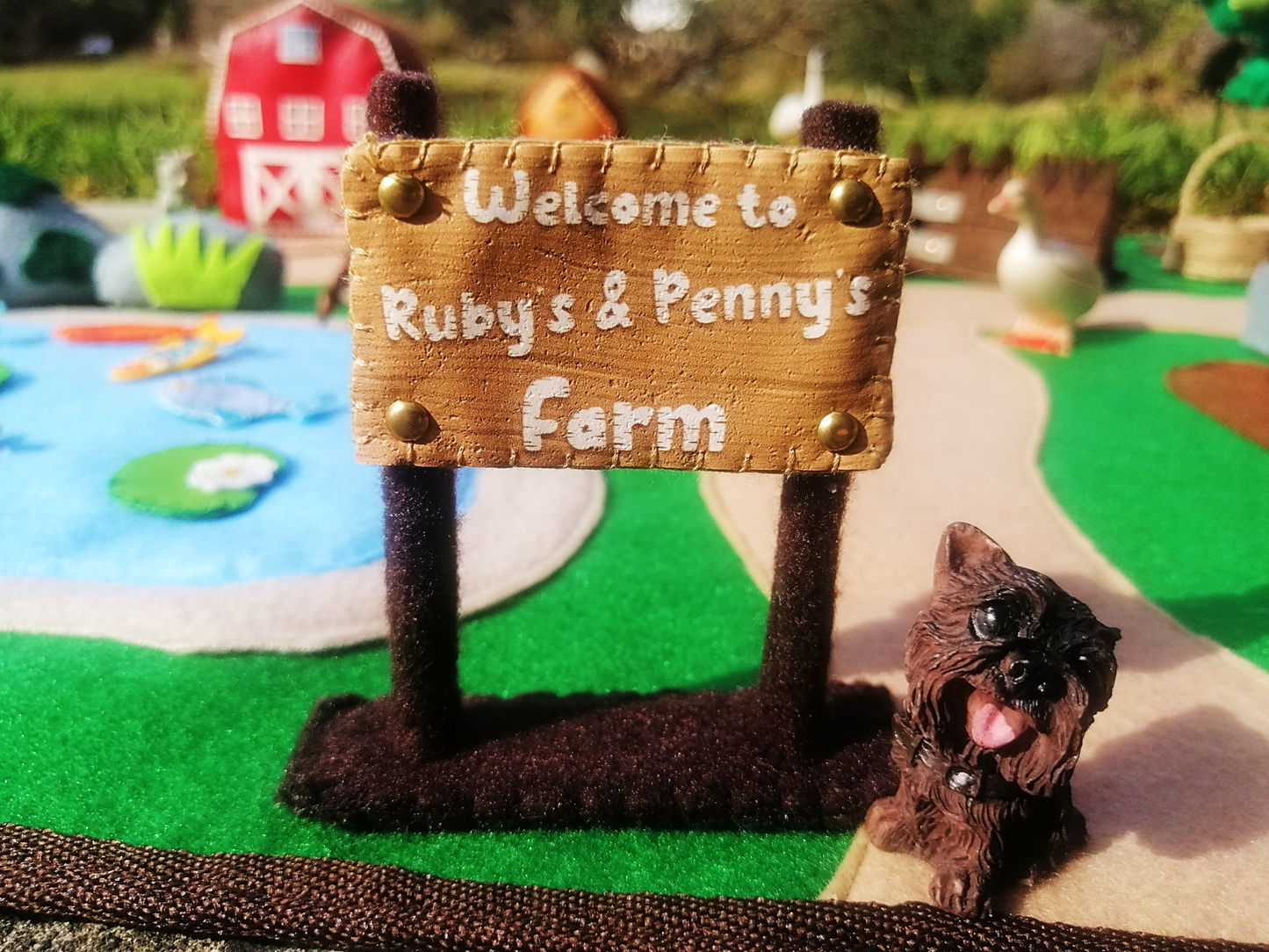 Felt Farm Play mat Set